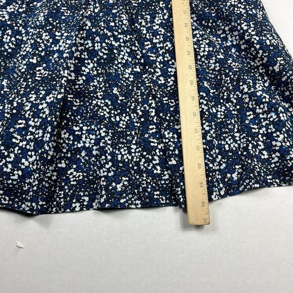 GAP Womens Fit And Flare Dress Floral Sleeveless Preppy Back Zip Work Size 8 - Picture 6 of 12